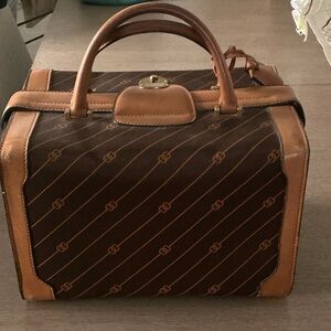 Gucci Brown and Tan Men's Travel Bag
